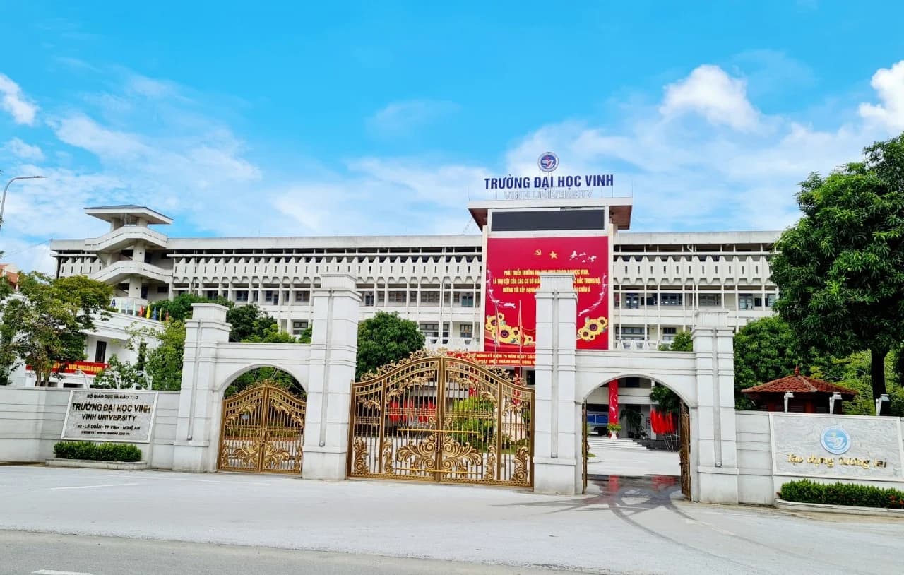 MBBS students campus at Vinh Medical University, Vietnam